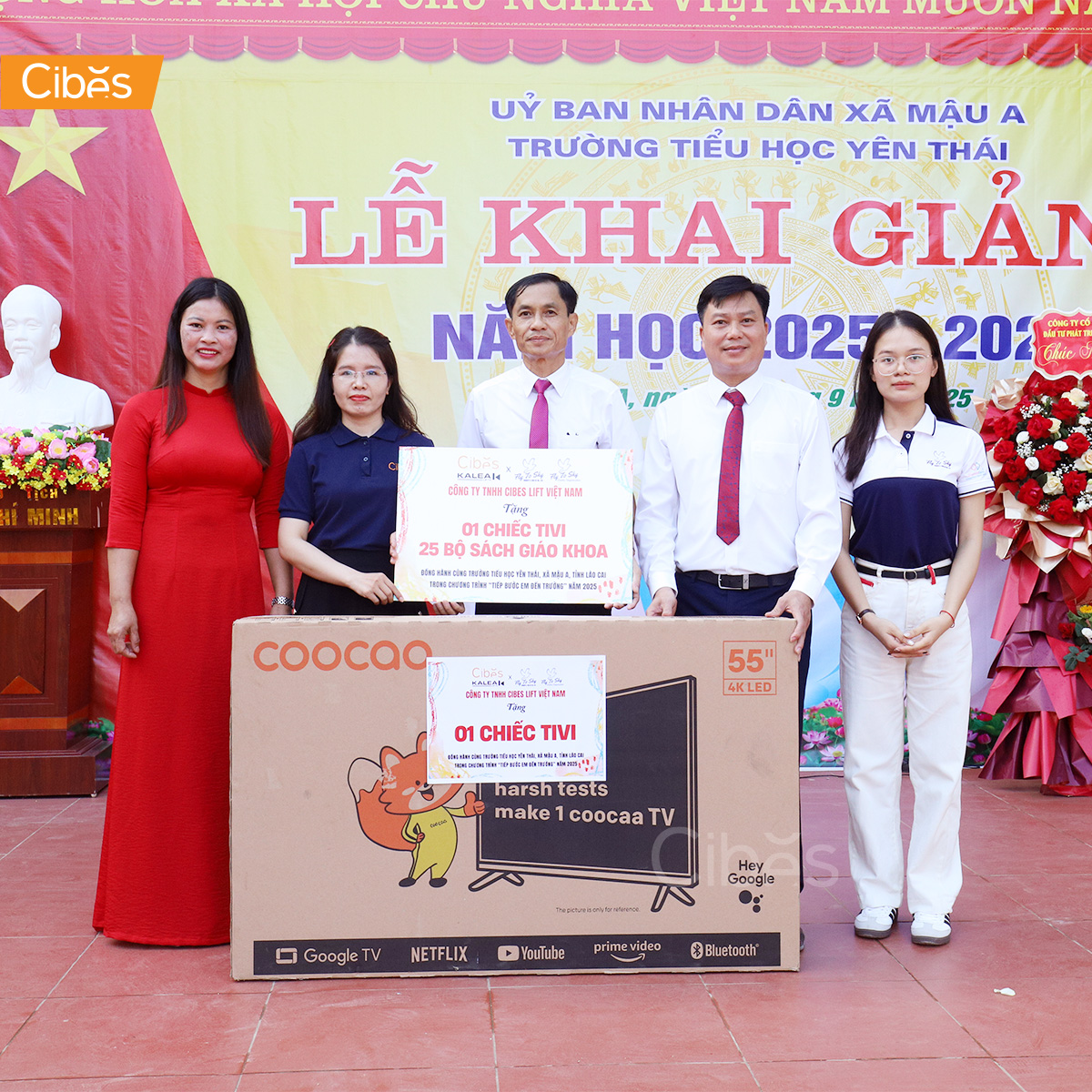 Cibes Lift Việt Nam đồng hành cùng các em nhỏ vùng cao